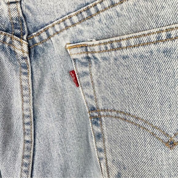 Levis Vintage Mom Jean Denim Tapered Straight Size 14 - Picture 9 of 10